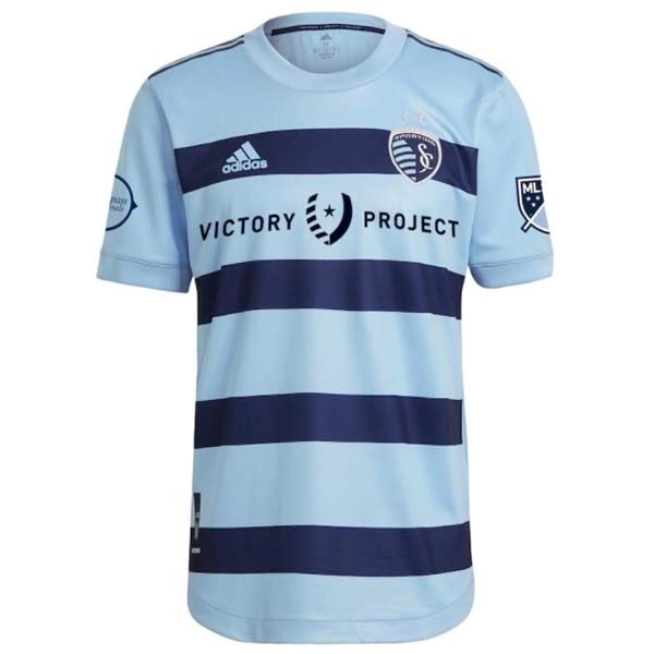 Heimtrikot Thailand Sporting Kansas City 2021-2022 Günstige Fußballtrikots